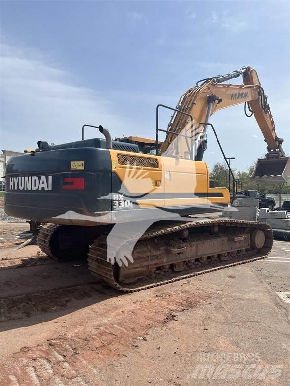 Hyundai HX330L Beltegraver