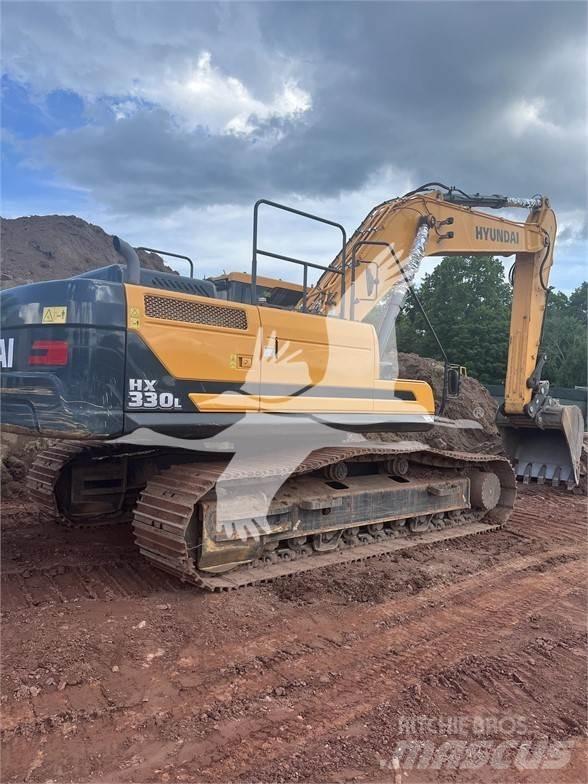Hyundai HX330L Beltegraver
