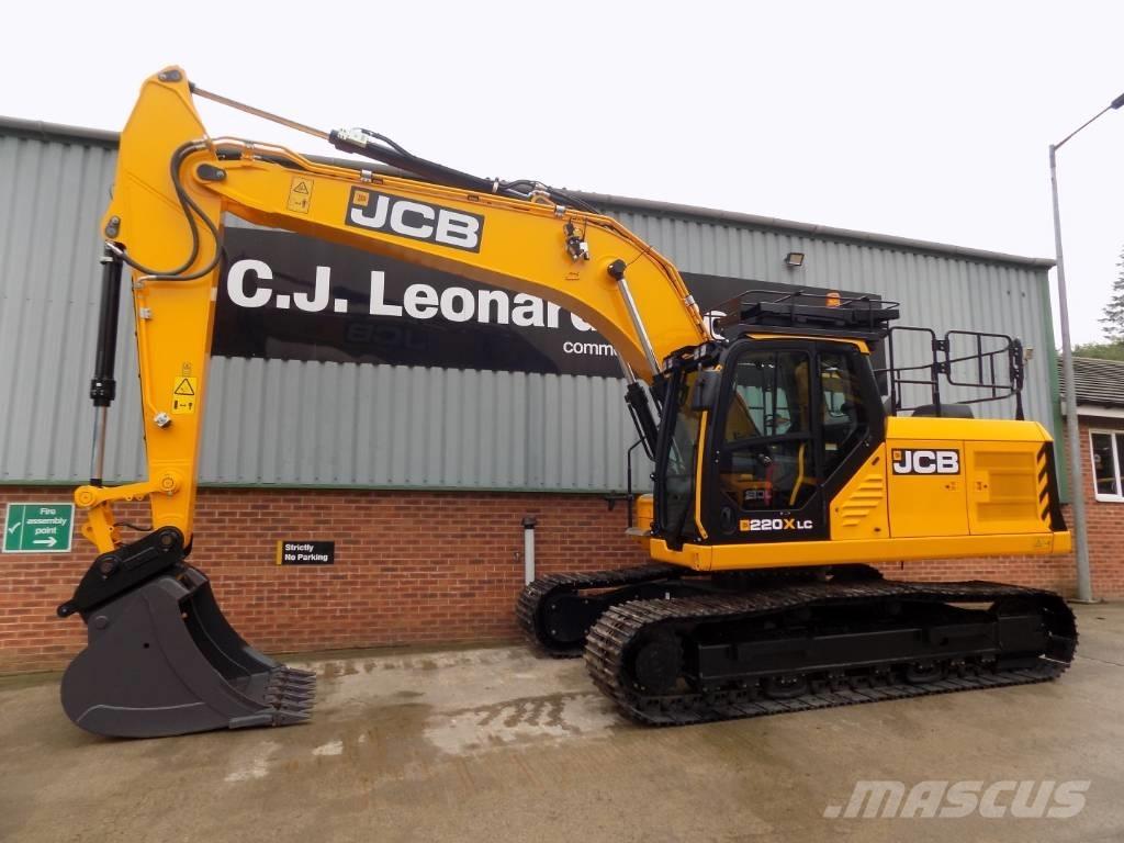 JCB 220X LC Beltegraver