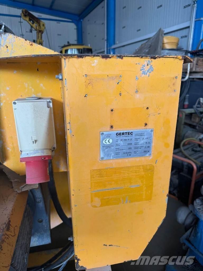  GERTEC SP 1100 Betongpumpe biler