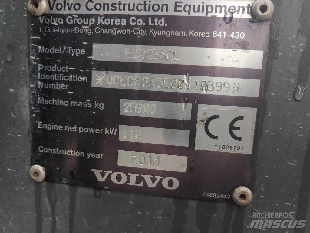 Volvo ECR 235 C L Beltegraver