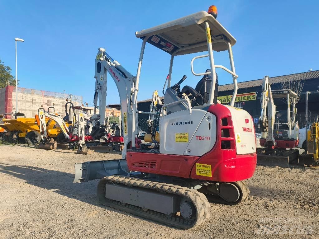 Takeuchi TB 216 Minigravere <7t