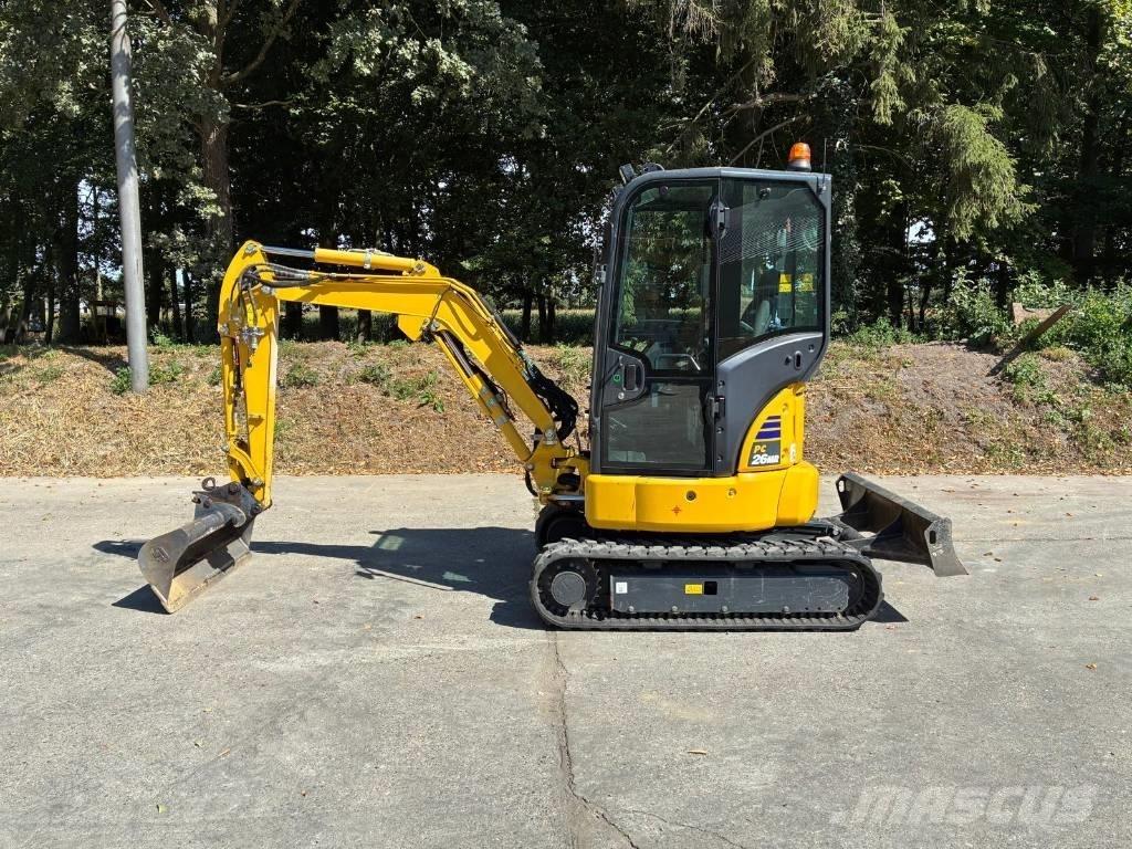 Komatsu PC26MR-5 Minigravere <7t