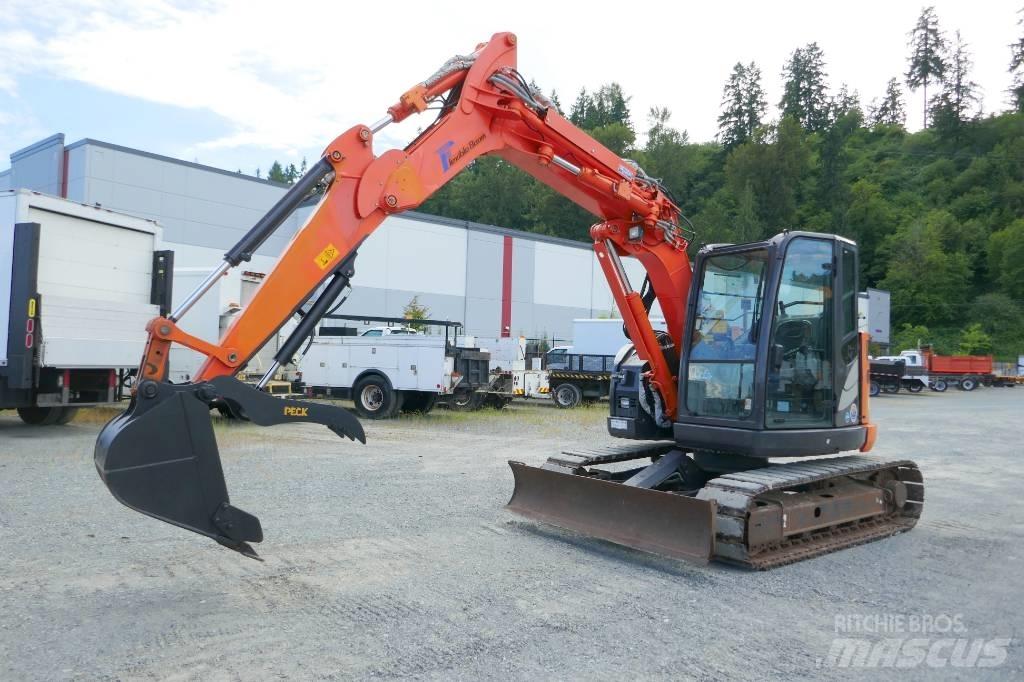 Hitachi zx75ur-5B Beltegraver