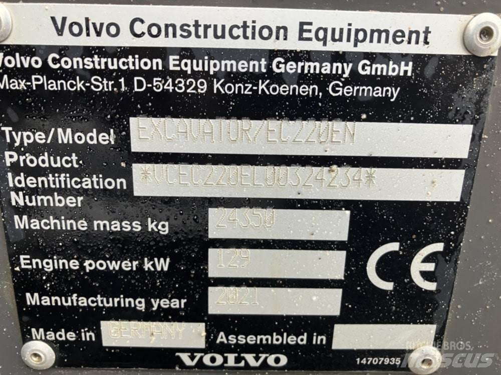 Volvo EC220EN Beltegraver