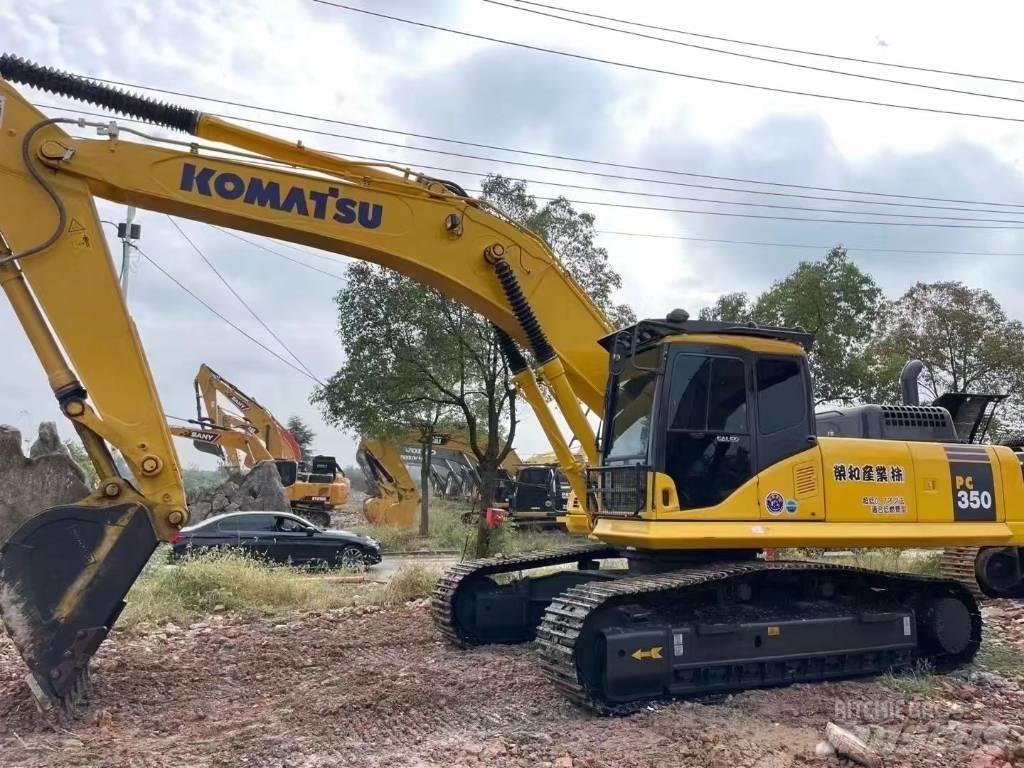 Komatsu PC350 Beltegraver