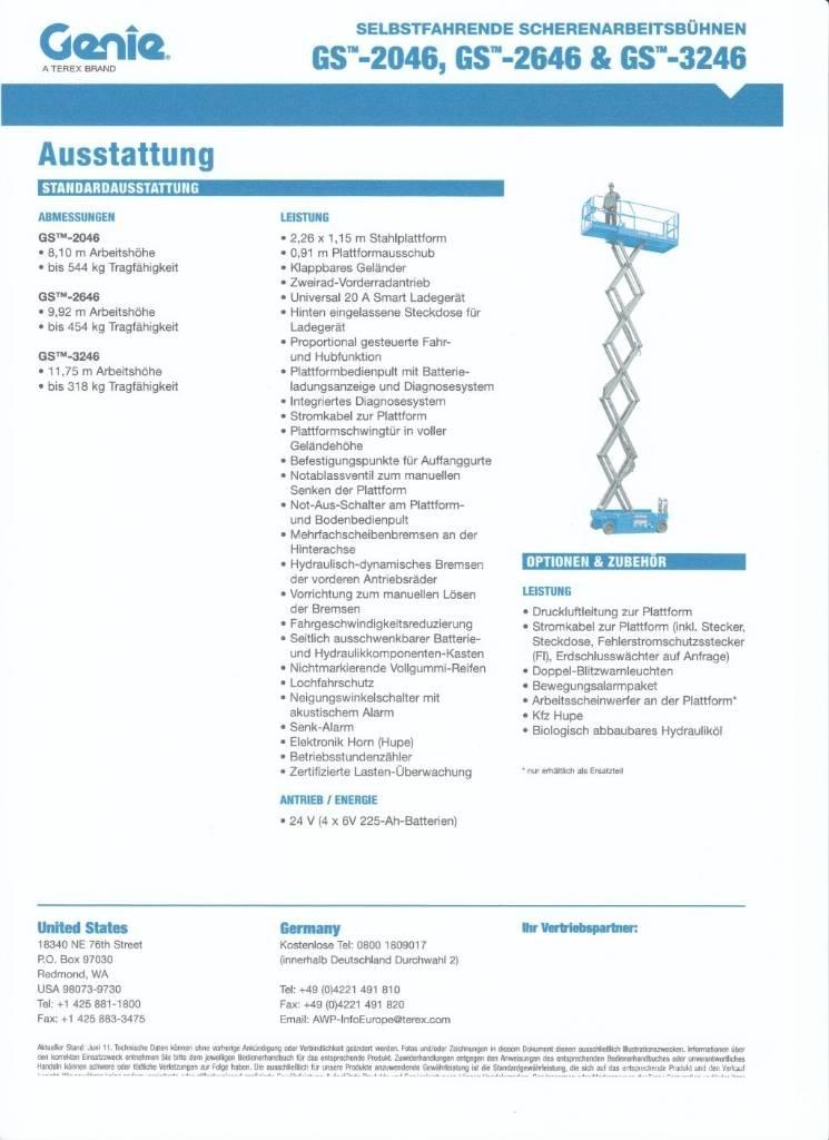 Genie GS 2646 Sakselifter