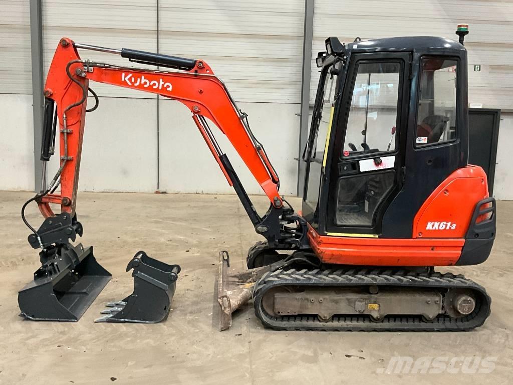 Kubota KX 61-3 Minigravere <7t