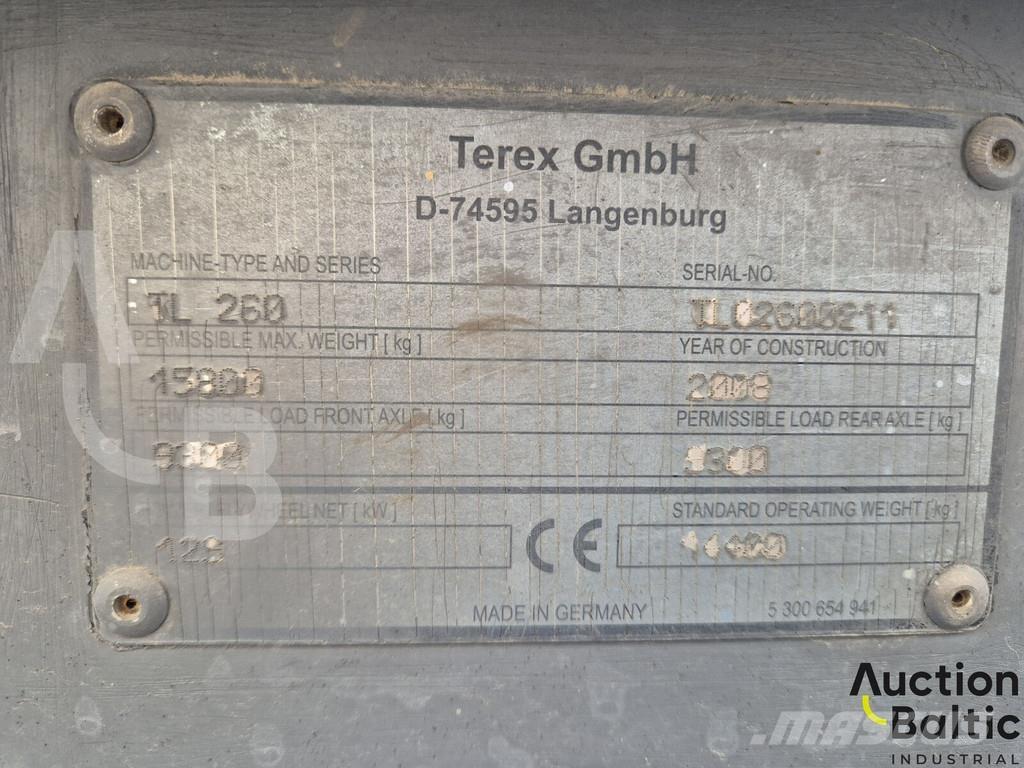 Terex TL 260 Hjullastere
