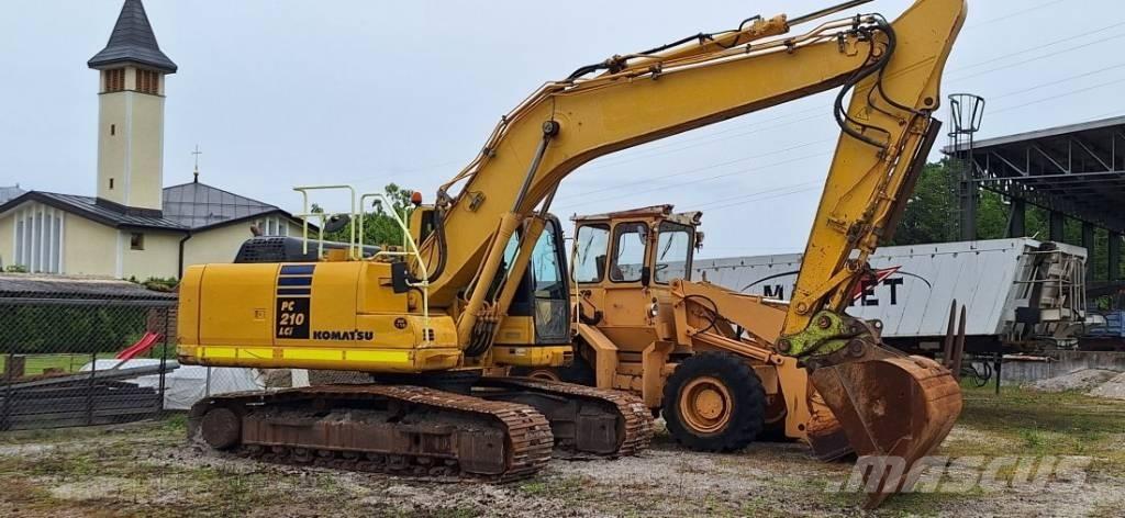 Komatsu PC 210 Beltegraver