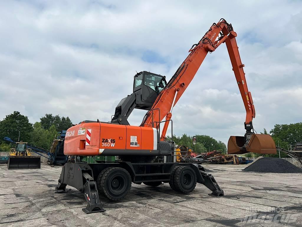 Hitachi ZX360 W-3 Gravemaskiner for avfallshåndtering