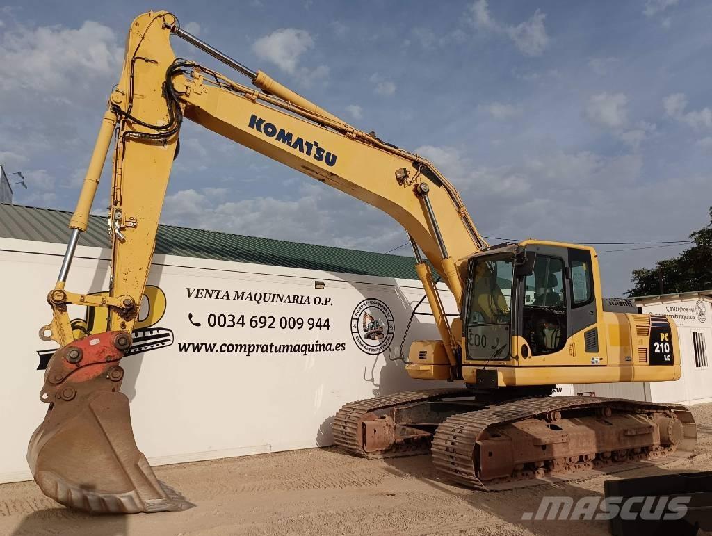 Komatsu PC 210 LC-8 Beltegraver