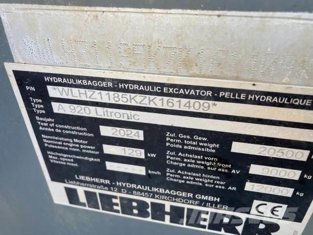Liebherr A920 Hjulgravere