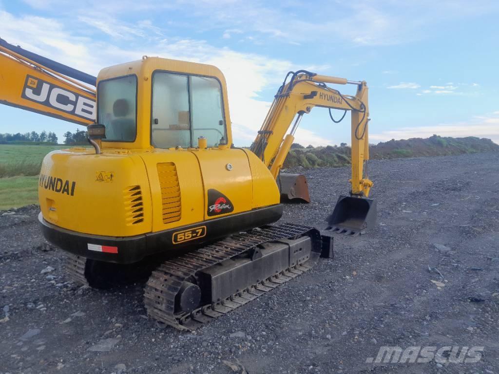 Hyundai R55-7 Beltegraver