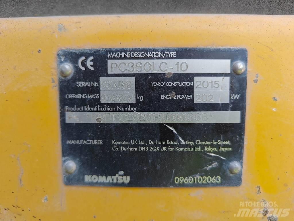 Komatsu PC 360 LC-10 Beltegraver