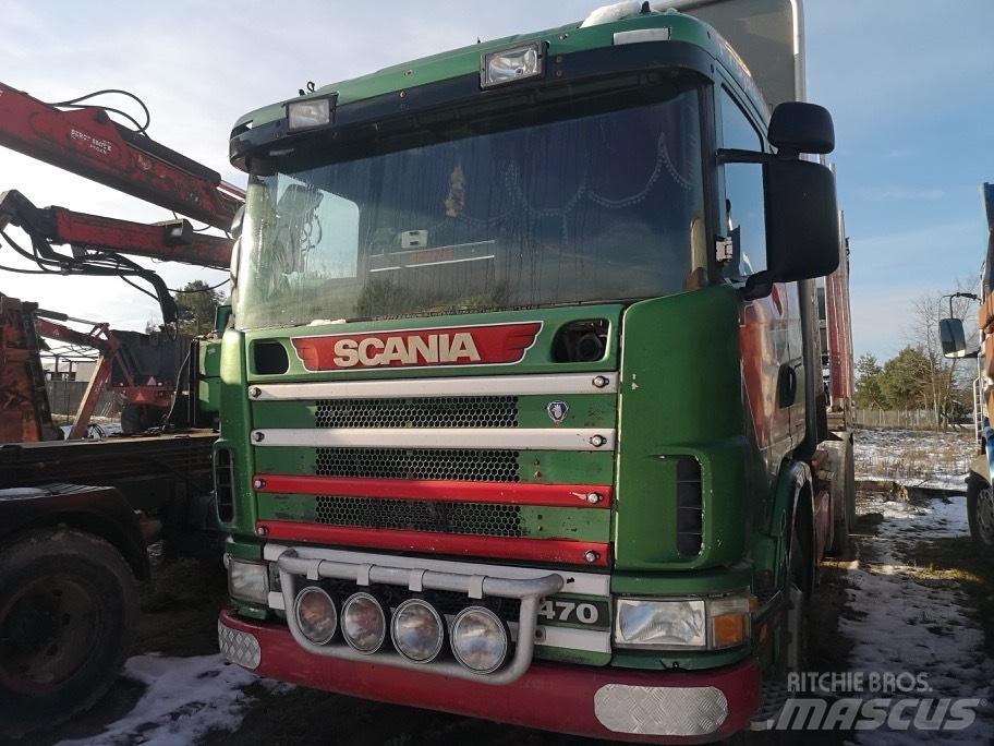 Scania 124 Kranbil