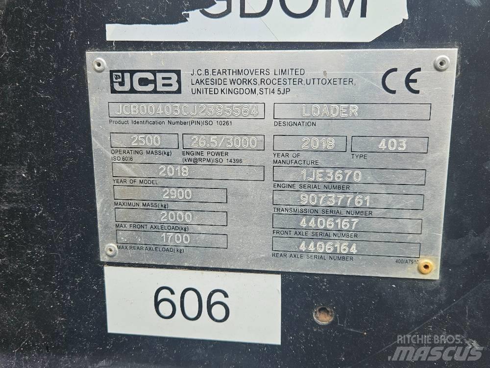 JCB 403 Minilastere