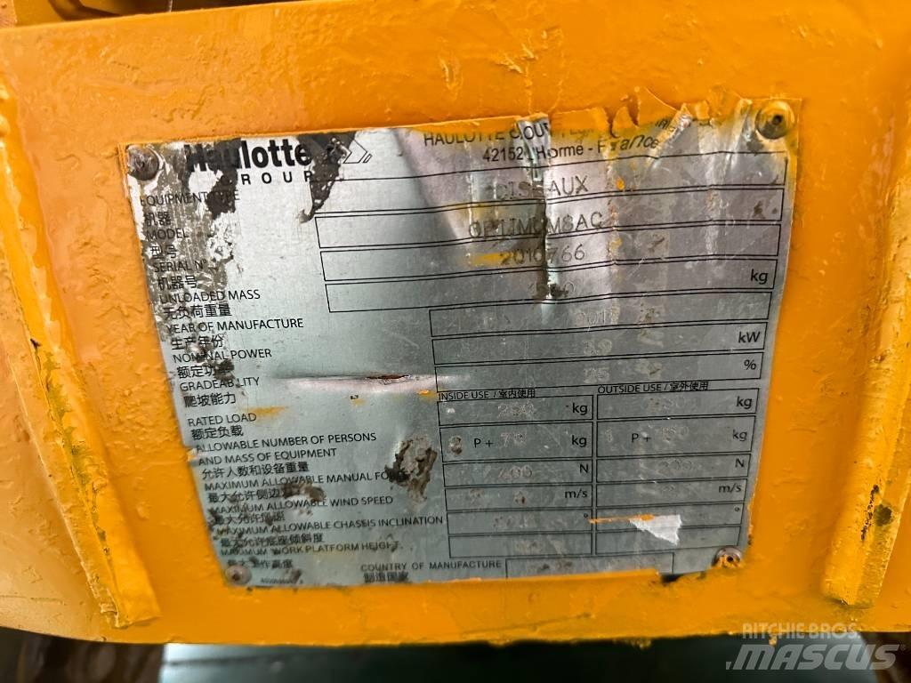 Haulotte OPTIMUM 8 Sakselifter