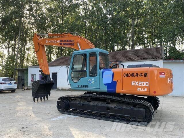 Hitachi EX200 Beltegraver