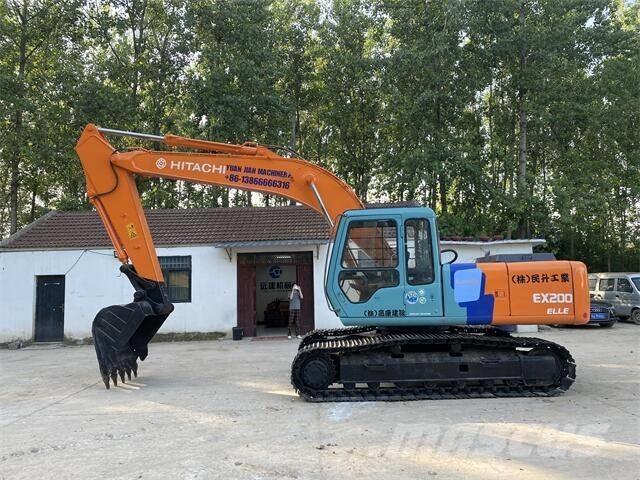 Hitachi EX200 Beltegraver
