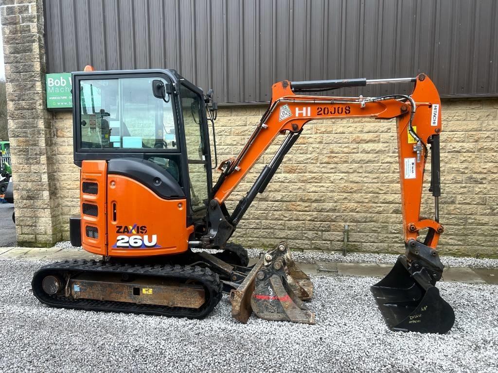 Hitachi ZX26U-6 Minigravere <7t