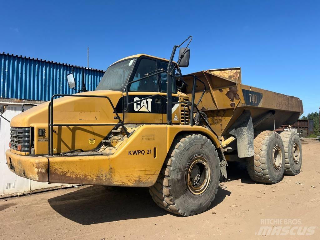 CAT 740 Rammestyrte Dumpere