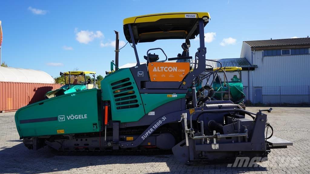 Vögele SUPER 1800-3I Asfaltutleggere