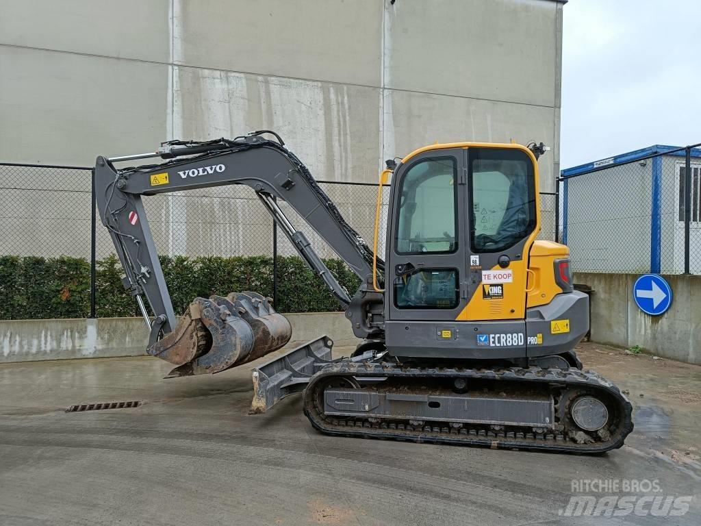 Volvo ECR 88 D Hjulgravere