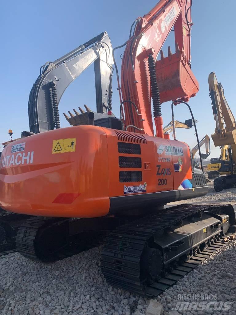 Hitachi ZX 200 Beltegraver