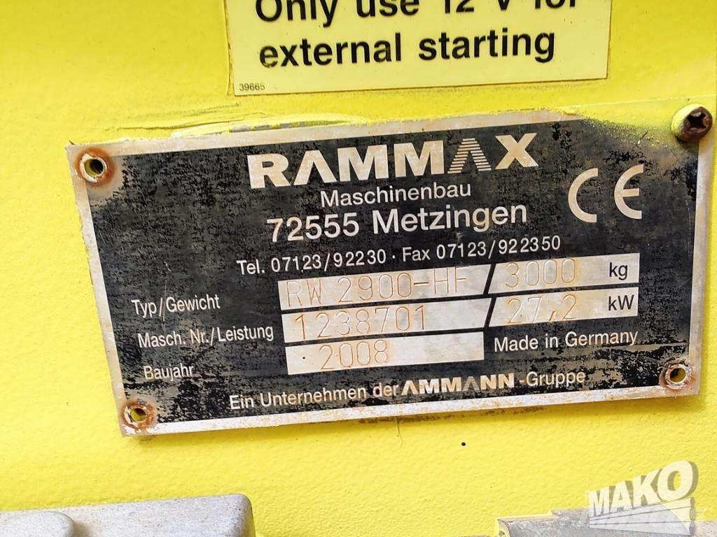 Rammax RW 2900 Tandem Valser