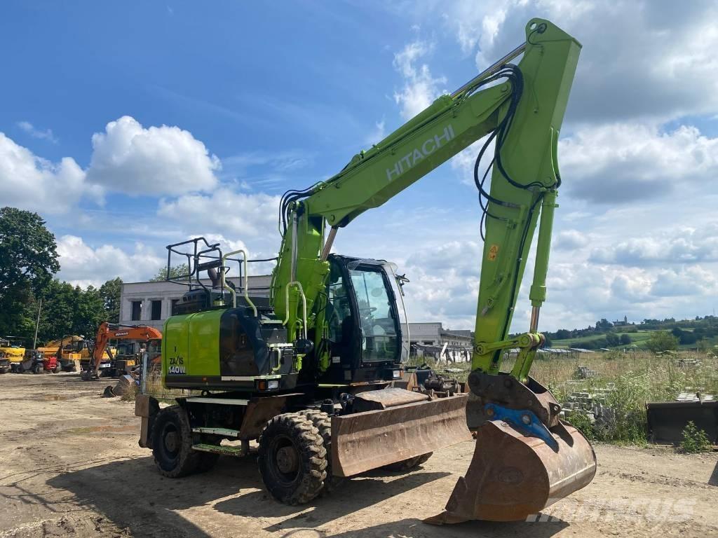 Hitachi ZX 145 W-6 Hjulgravere