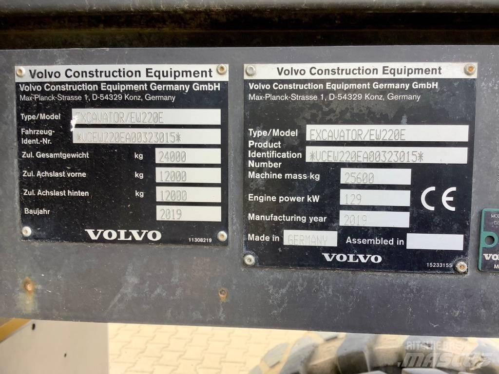 Volvo EW 220 E Hjulgravere