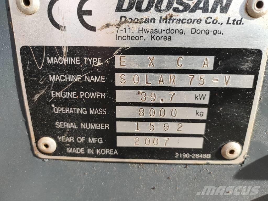 Daewoo Solar 75 Midigravere 7 - 12t