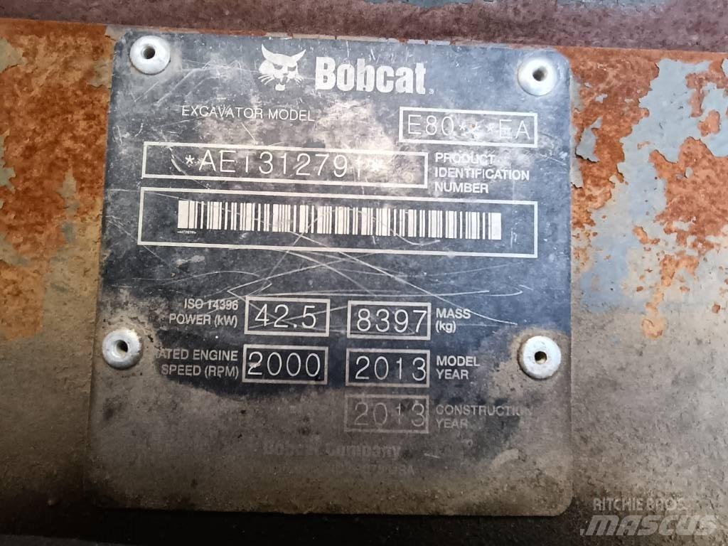 Bobcat E 80 EA Midigravere 7 - 12t