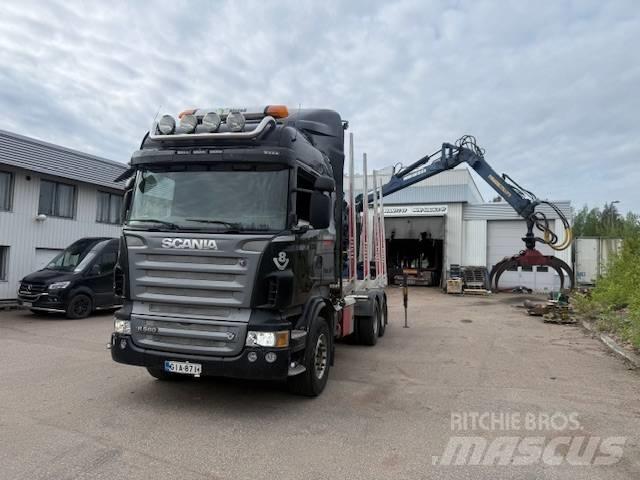 Scania R 560 Tømmerbiler