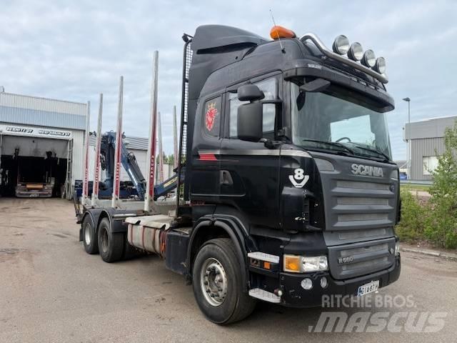 Scania R 560 Tømmerbiler