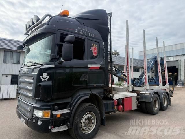 Scania R 560 Tømmerbiler
