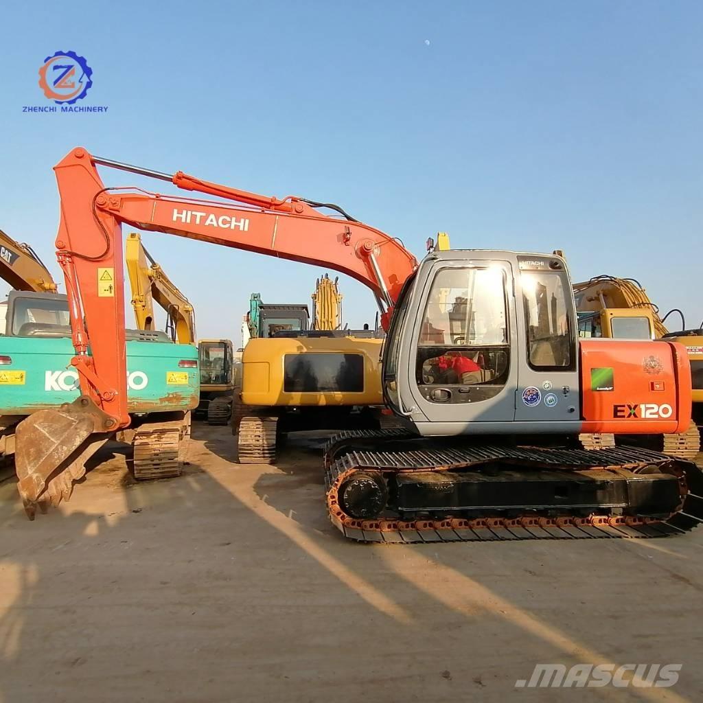 Hitachi EX 120 Beltegraver