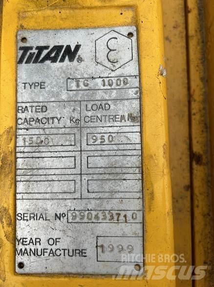 Titan TG1000 Anlegg - Annet