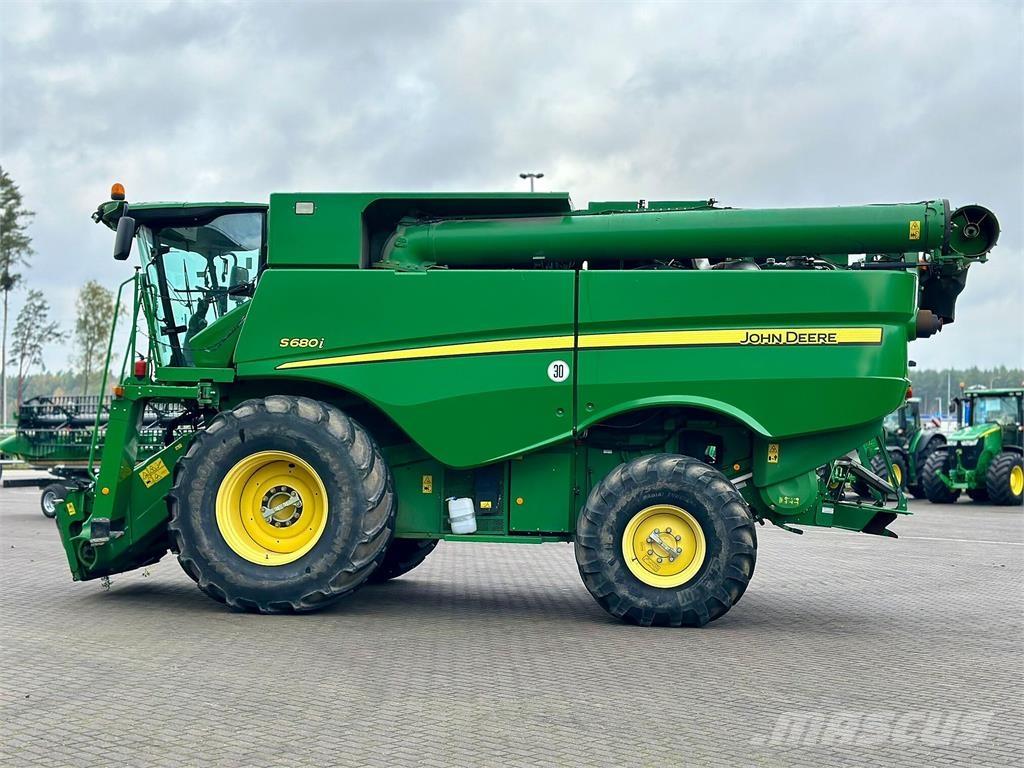 John Deere S680i Skurtreskere