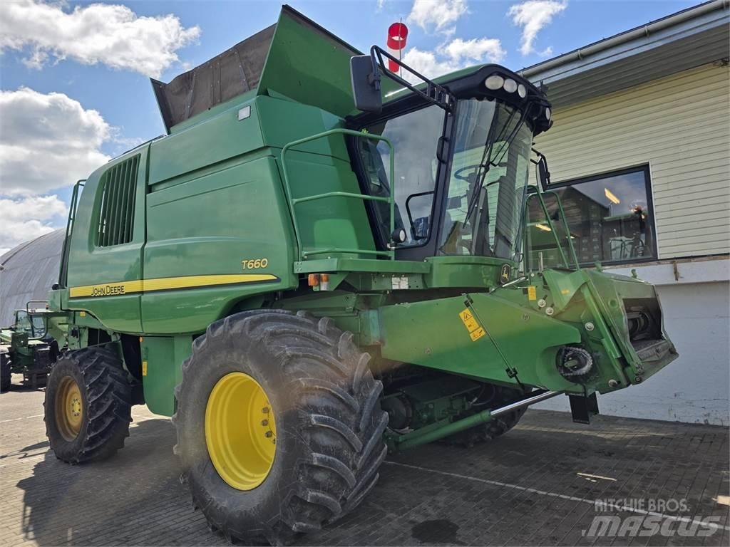 John Deere T660 Skurtreskere