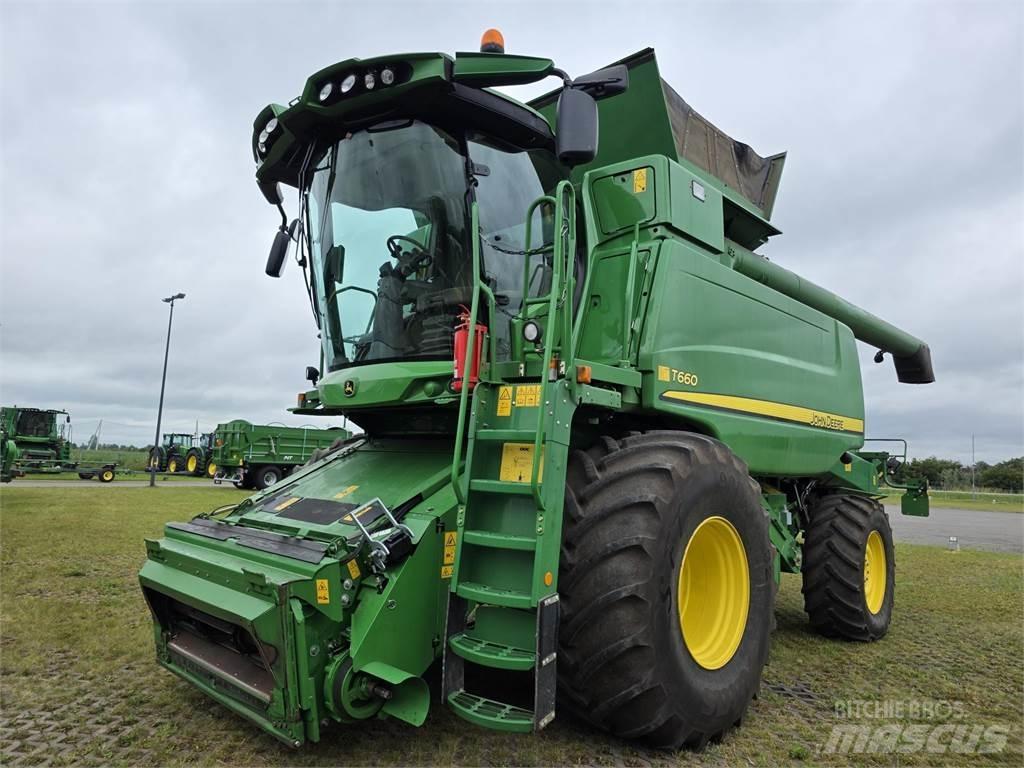 John Deere T660 Skurtreskere