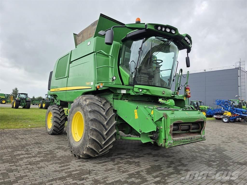 John Deere T660 Skurtreskere