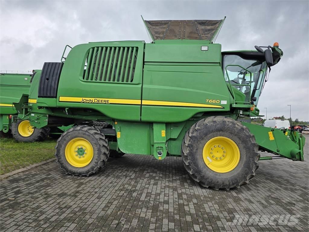 John Deere T660 Skurtreskere