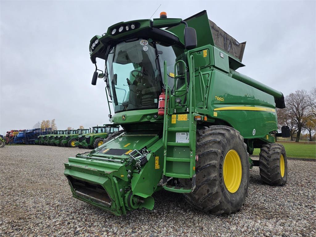 John Deere T660 Skurtreskere
