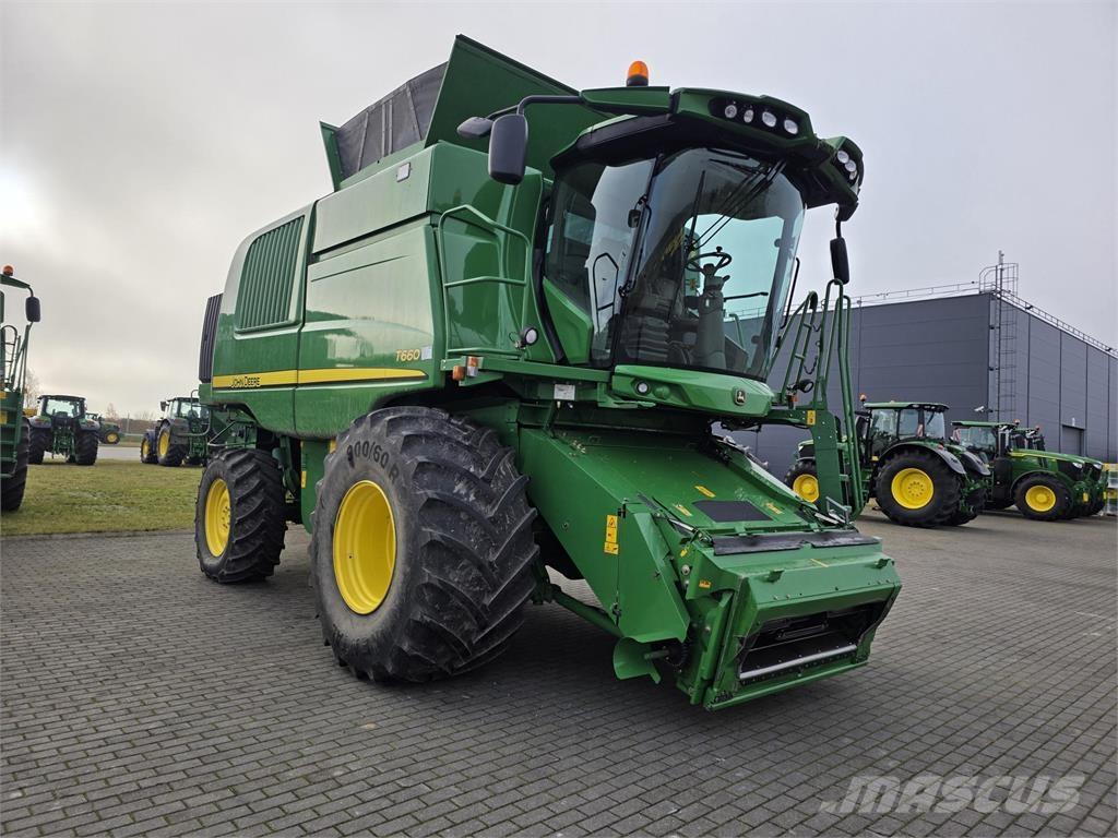 John Deere T660 Skurtreskere