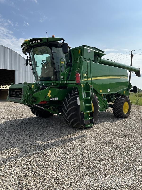 John Deere T670 Skurtreskere