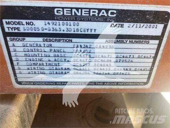 Generac SD050 Gass Generatorer