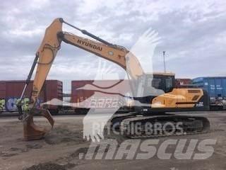 Hyundai HX220L Beltegraver