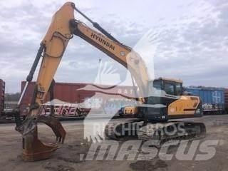 Hyundai HX220L Beltegraver